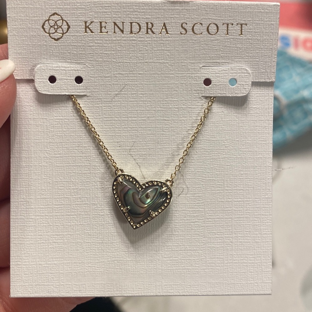 Gold Kendra Scott heart